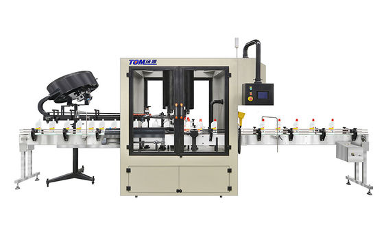 ซื้อ 6000BPH เครื่องหมุนอัตโนมัติปิด 6 หัว การผลิตออนไลน์