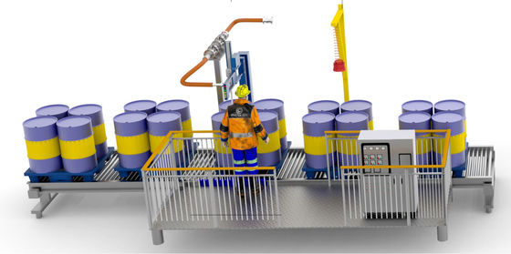 ซื้อ เครื่องเติมน้ํามันย่อย 1 หัว เครื่องเติมน้ํามันครึ่งอัตโนมัติ 200-1000KG online manufacture