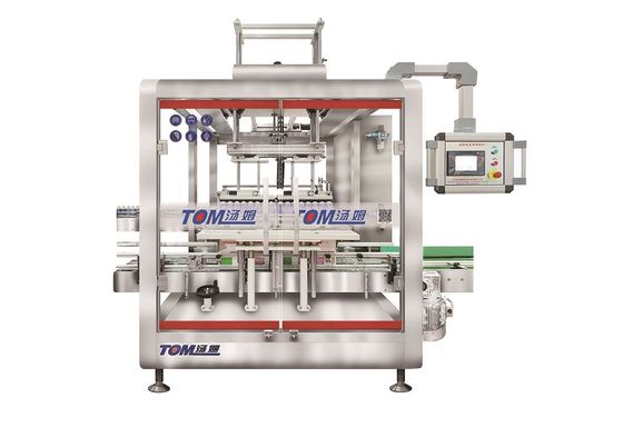 ซื้อ สแตนเลส 304 อัตโนมัติรับกระป๋อง Top Load Case Packer การผลิตออนไลน์