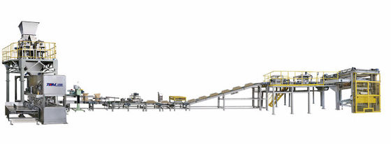 ซื้อ เครื่องบรรจุสารเคมีที่ควบคุมโดย PLC SS304 ความเร็วในการบรรจุวัสดุ 300 ถุง/ชั่วโมง การผลิตออนไลน์