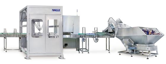 ซื้อ เครื่องยัดกระป๋องแมงมุมความเร็วสูง สําหรับการวางกระป๋องว่างอย่างแม่นยํา การผลิตออนไลน์