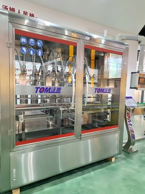 เครื่องเติมยาซักฟอกอัตโนมัติเต็ม 700-5000BPH 50-1000ml