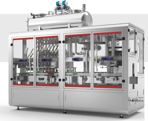 เครื่องเติมยาฆ่าแมลงแบบอัตโนมัติเต็ม 2 10 หัว เครื่องเติมพิสตันเส้น 2 ใน 1