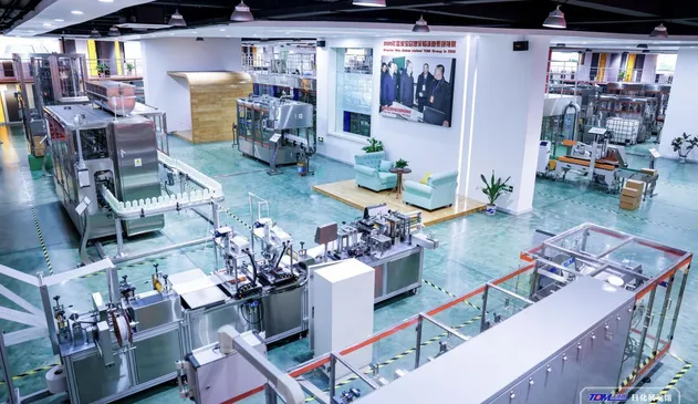 สายการผลิตบรรจุครีมและยาขี้ผึ้งขายดีจากโรงงาน 2