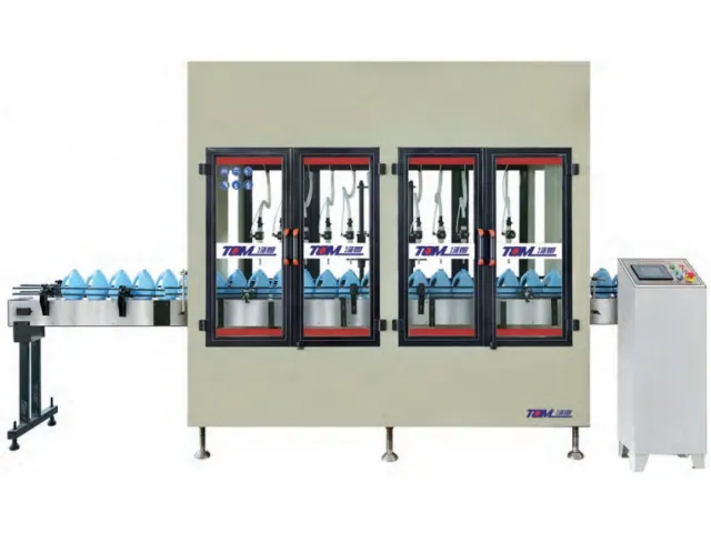 500ml-3000ml Anti Corrosion Non Metal Bleach Filling Capping Machine 2