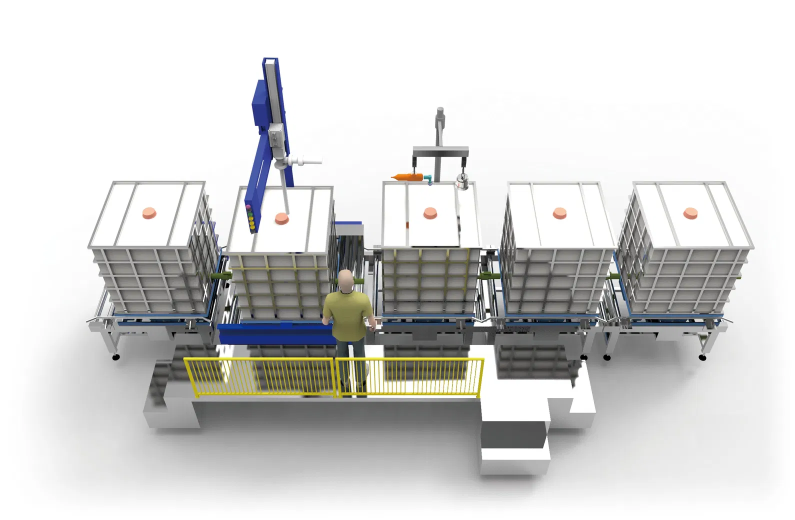 เครื่องบรรจุภัณฑ์สารเคมีพร้อมแหล่งก๊าซที่เสถียรและใช้พลังงานต่ำสำหรับบรรจุของเหลวขนาด 200 ลิตรในถังขนาดใหญ่ 0