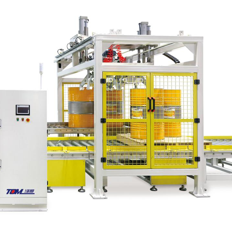 เครื่องบรรจุภัณฑ์สารเคมีพร้อมแหล่งก๊าซที่เสถียรและใช้พลังงานต่ำสำหรับบรรจุของเหลวขนาด 200 ลิตรในถังขนาดใหญ่ 3