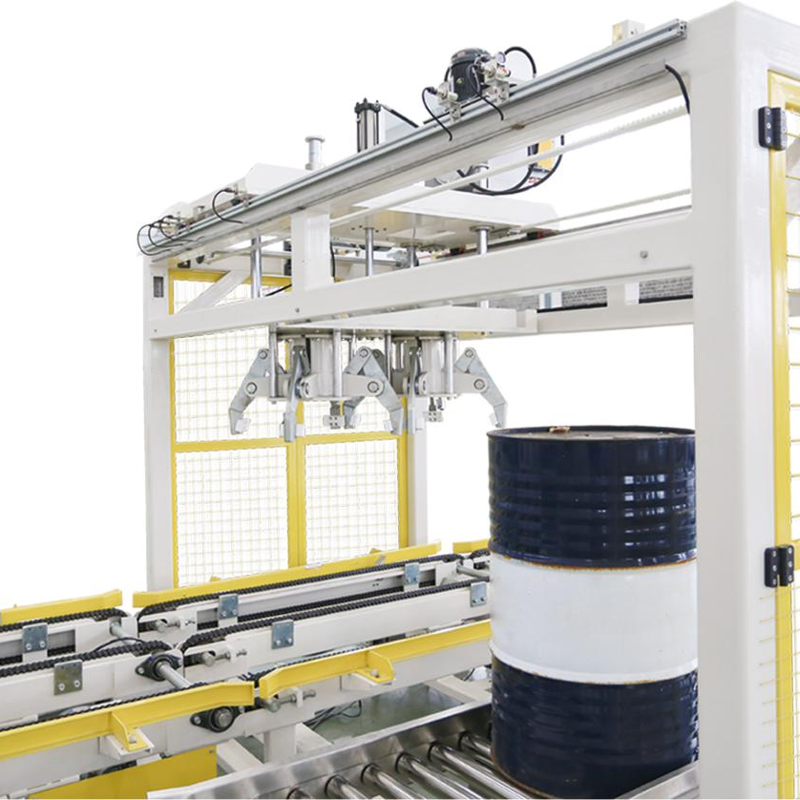 เครื่องบรรจุภัณฑ์สารเคมีพร้อมแหล่งก๊าซที่เสถียรและใช้พลังงานต่ำสำหรับบรรจุของเหลวขนาด 200 ลิตรในถังขนาดใหญ่ 4