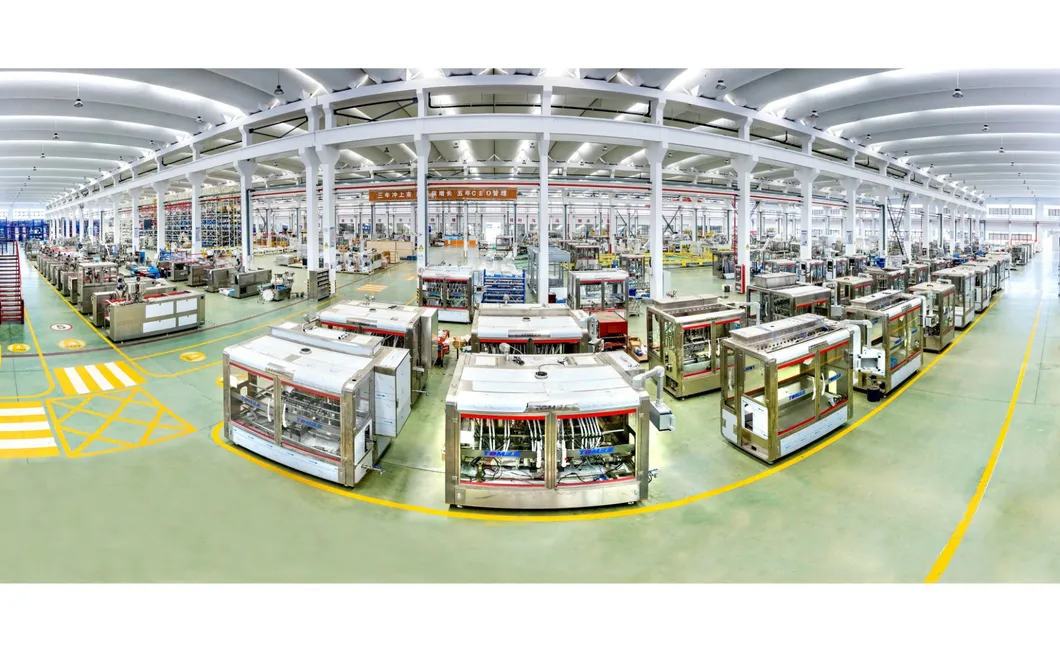 เครื่องบรรจุและปิดฝาขั้นสูง 1-5 ลิตร สำหรับน้ำมันพืชและซอส 7